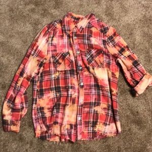 Flannel Button Up BKE